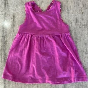 Mini Boden Bright Purple/Pink Sleeveless Top Size 7-8Y